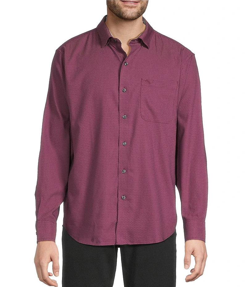 Tommy Bahama IslandZone Sarasota Stretch Ventura Coast Long Sleeve Woven Shirt