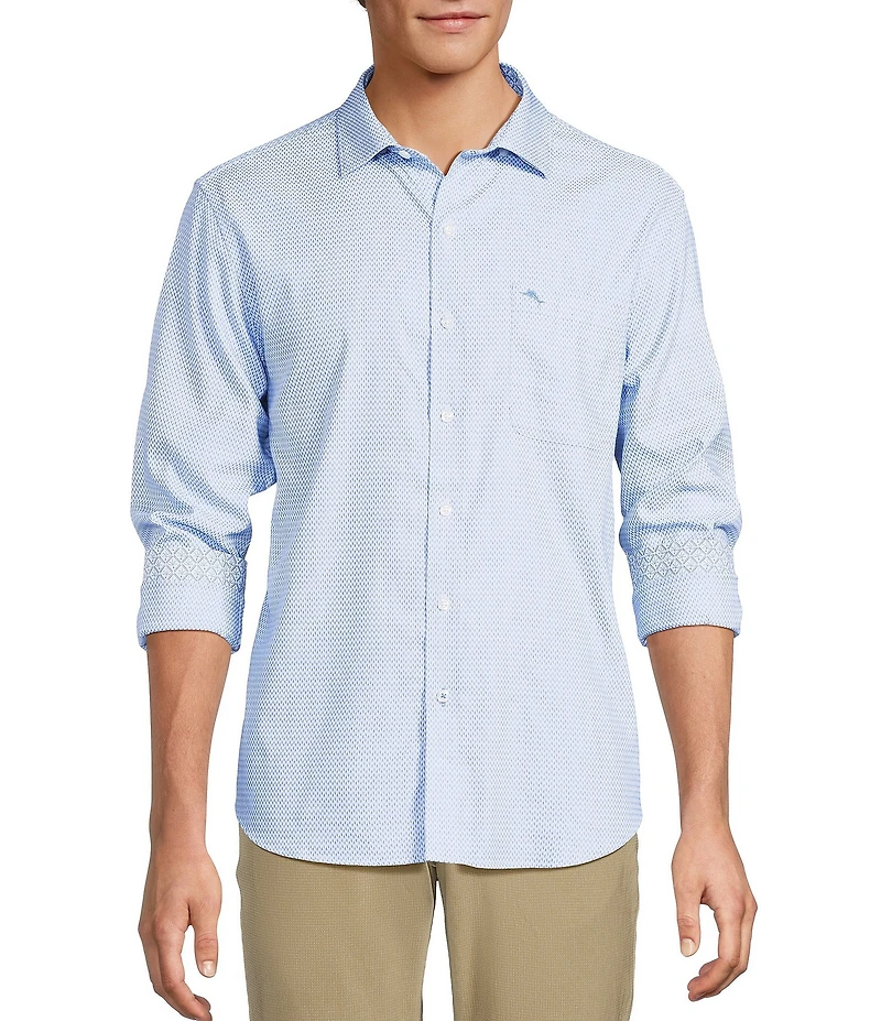 Tommy Bahama IslandZone Sarasota Stretch Ventura Coast Long Sleeve Woven Shirt