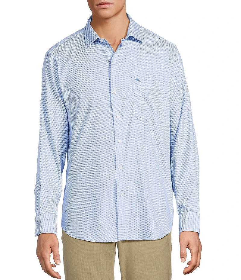 Tommy Bahama IslandZone Sarasota Stretch Ventura Coast Long Sleeve Woven Shirt