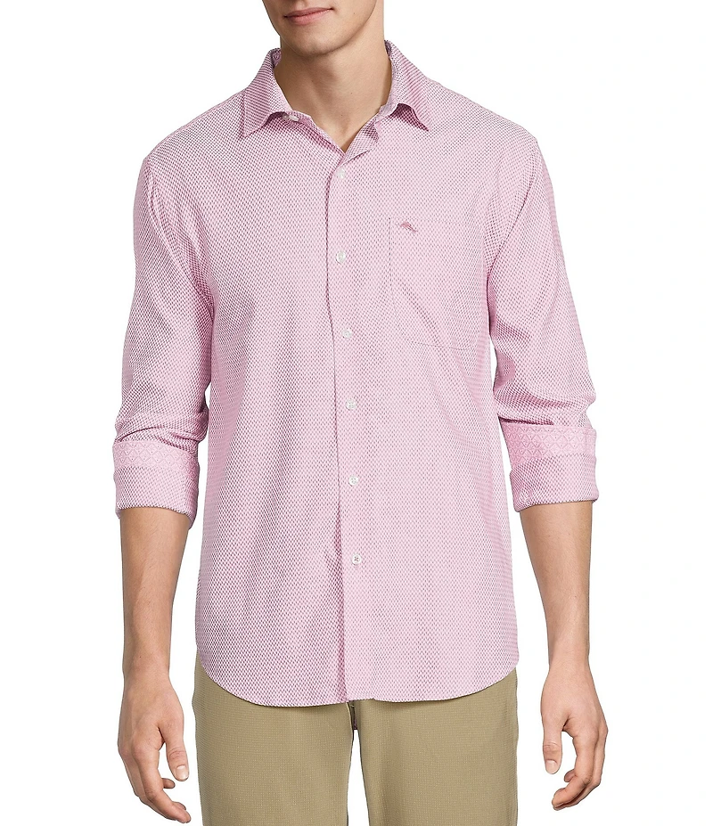 Tommy Bahama IslandZone Sarasota Stretch Ventura Coast Long Sleeve Woven Shirt