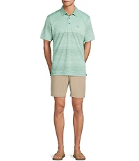Tommy Bahama IslandZone Sea Island Stripe Short Sleeve Polo Shirt