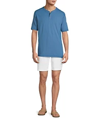 Tommy Bahama IslandZone Weekend Player Short Sleeve Henley Shirt