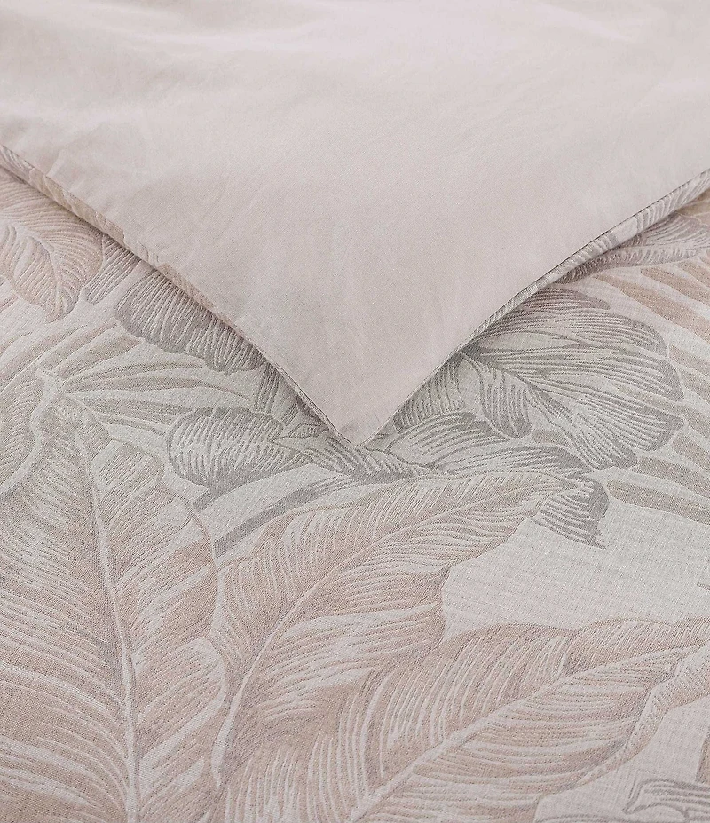 Tommy Bahama Jungle Palms Cotton Reversible Comforter Mini Set