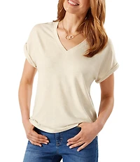 Tommy Bahama Kauai Soft Stretch Knit Jersey V-Neck Short Sleeve T-Shirt