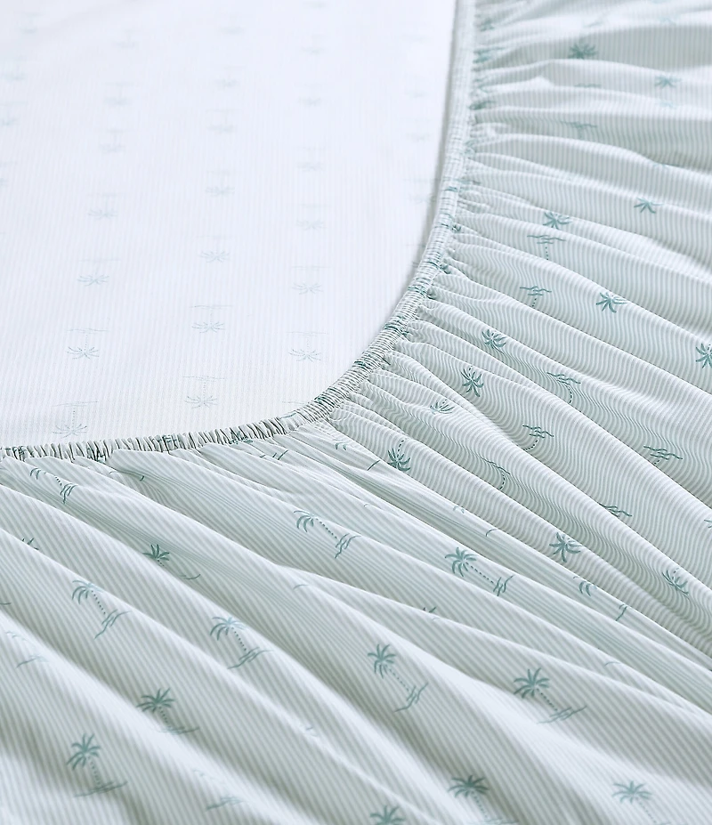 Tommy Bahama Kew Palms Printed Cotton Percale Sheet Set