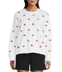 Tommy Bahama Knit Marina Del Mar Disney Crew Neck Long Sleeve Sweatshirt