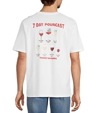 Tommy Bahama Knit Short Sleeve 7-Day Pourcast T-Shirt