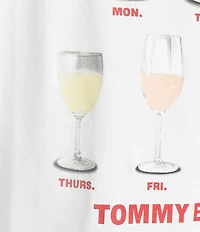 Tommy Bahama Knit Short Sleeve 7-Day Pourcast T-Shirt