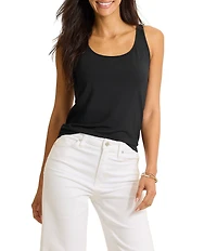 Tommy Bahama Kona Isles Rib Knit Crew Neck Sleeveless Tee
