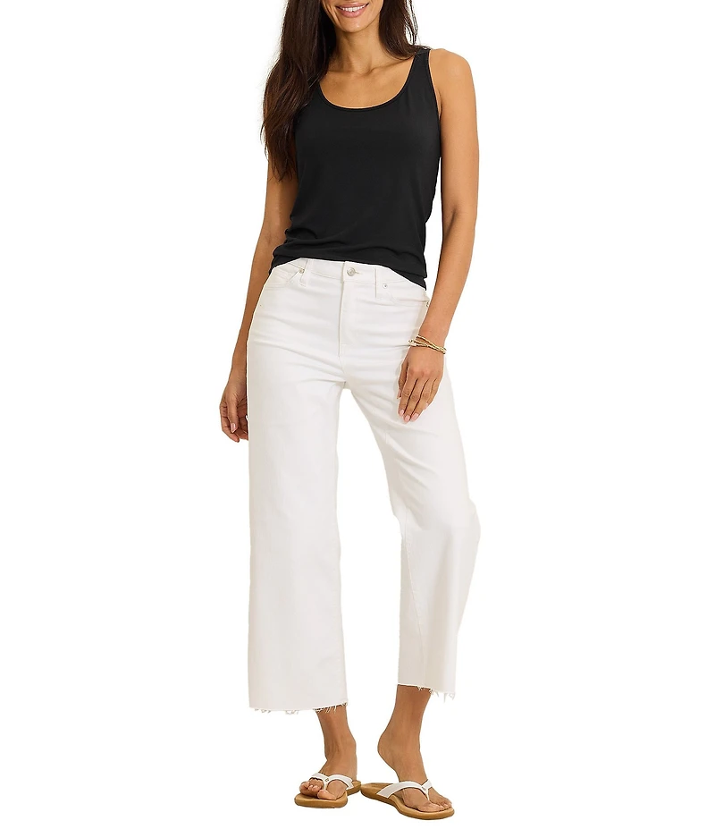Tommy Bahama Kona Isles Rib Knit Crew Neck Sleeveless Tee