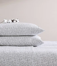 Tommy Bahama Koya Bay Grey Cool Zone Cotton Percale Sheet Set