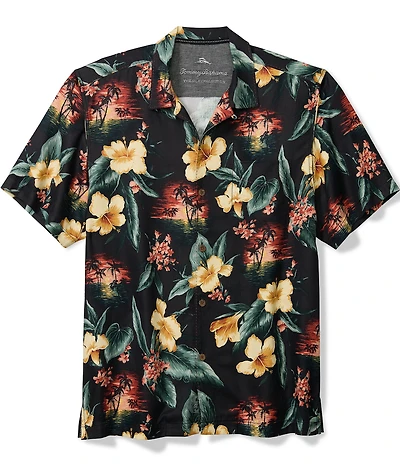 Tommy Bahama Kua Sunset Short Sleeve Woven Camp Shirt