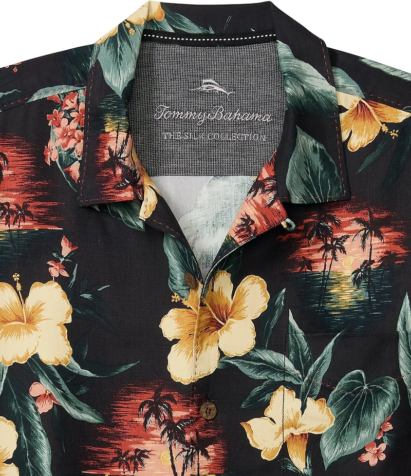 Tommy Bahama Kua Sunset Short Sleeve Woven Camp Shirt