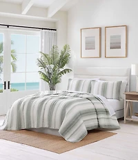 Tommy Bahama La Prisma Stripe Texture Cotton Quilt Mini Set