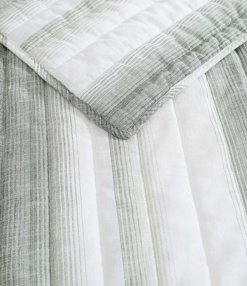 Tommy Bahama La Prisma Stripe Texture Cotton Quilt Mini Set