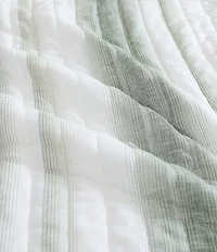 Tommy Bahama La Prisma Stripe Texture Cotton Quilt Mini Set