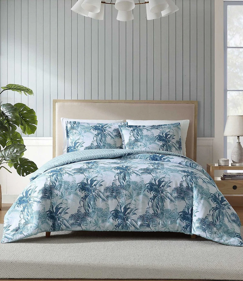 Tommy Bahama Legacy Palms Reversible Mini Comforter Set