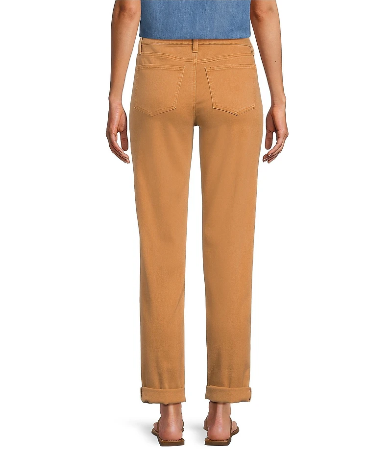 Tommy Bahama Leila Sunwashed Twill Mid Rise Ankle Length Boyfriend Jeans
