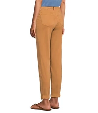 Tommy Bahama Leila Sunwashed Twill Mid Rise Ankle Length Boyfriend Jeans