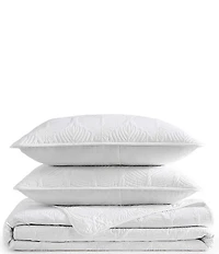 Tommy Bahama Line Palm Cotton Reversible Quilt Mini Set