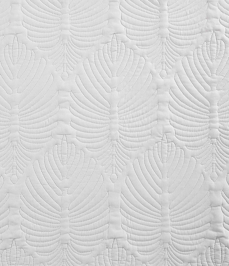 Tommy Bahama Line Palm Cotton Reversible Quilt Mini Set