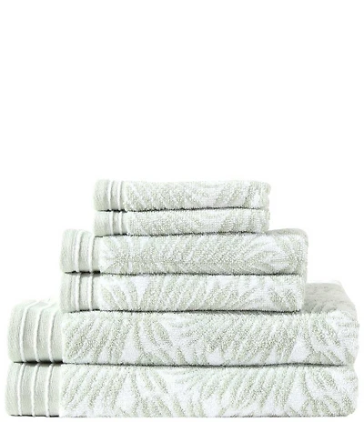 Tommy Bahama Linear Palms Cotton Terry 6-Piece Towel Set