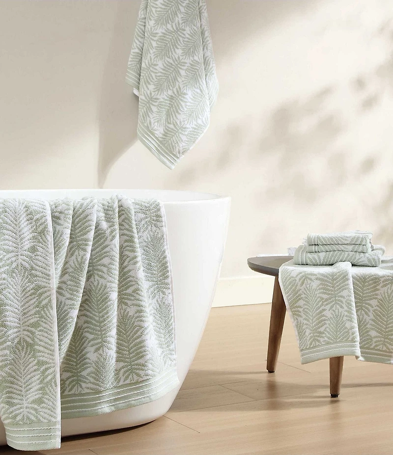 Tommy Bahama Linear Palms Cotton Terry 6-Piece Towel Set