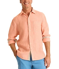 Tommy Bahama Linen Paradise Breezer Long Sleeve Woven Shirt