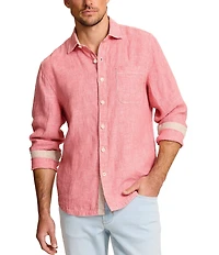 Tommy Bahama Linen Paradise Breezer Long Sleeve Woven Shirt