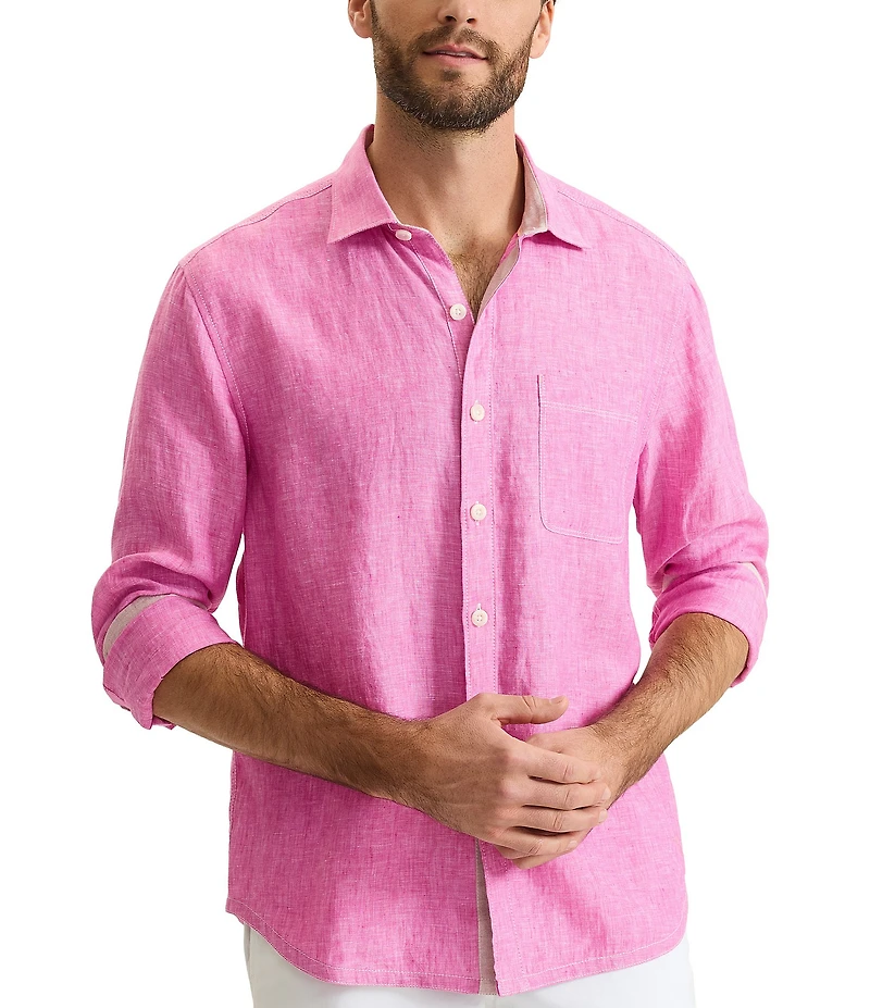 Tommy Bahama Linen Paradise Breezer Long Sleeve Woven Shirt