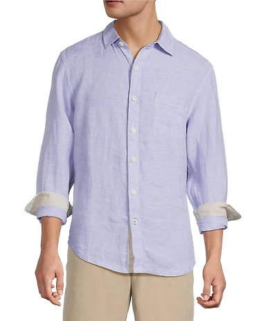 Tommy Bahama Linen Paradise Breezer Long Sleeve Woven Shirt