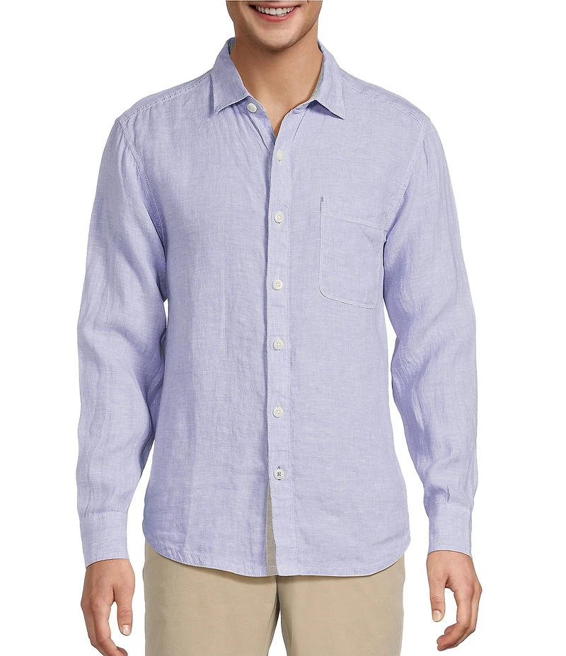Tommy Bahama Linen Paradise Breezer Long Sleeve Woven Shirt