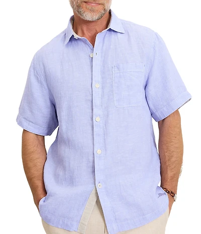 Tommy Bahama Linen Paradise Breezer Short Sleeve Woven Shirt