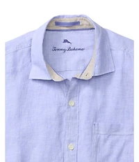 Tommy Bahama Linen Paradise Breezer Short Sleeve Woven Shirt