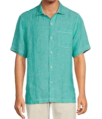 Tommy Bahama Linen Paradise Breezer Short Sleeve Woven Shirt