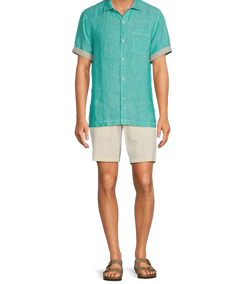 Tommy Bahama Linen Paradise Breezer Short Sleeve Woven Shirt