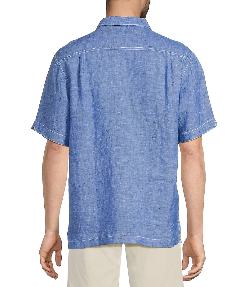Tommy Bahama Linen Paradise Breezer Short Sleeve Woven Shirt