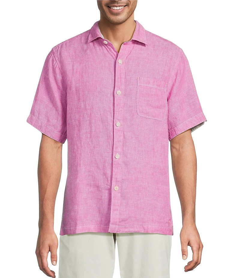 Tommy Bahama Linen Paradise Breezer Short Sleeve Woven Shirt