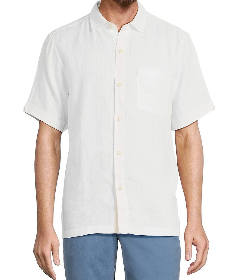 Tommy Bahama Linen Paradise Breezer Short Sleeve Woven Shirt