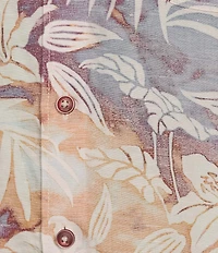 Tommy Bahama Linen Sunset Ombre Floral Short Sleeve Woven Shirt