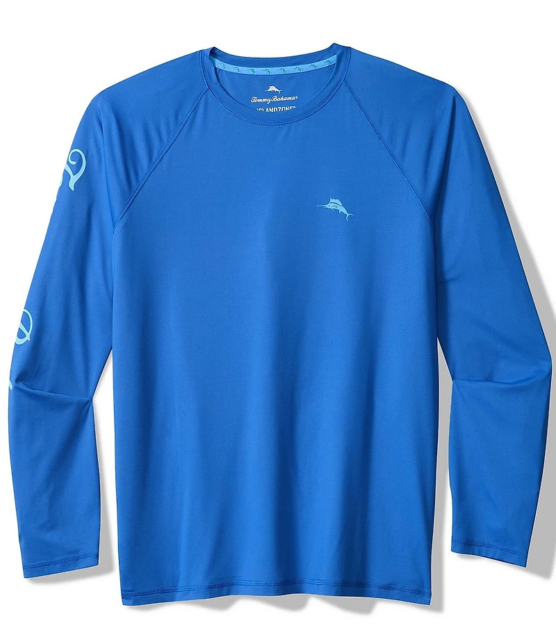 Tommy Bahama Long Sleeve Chill Time Surf Graphic T-Shirt