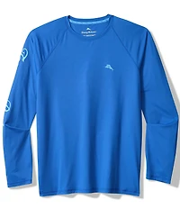 Tommy Bahama Long Sleeve Chill Time Surf Graphic T-Shirt