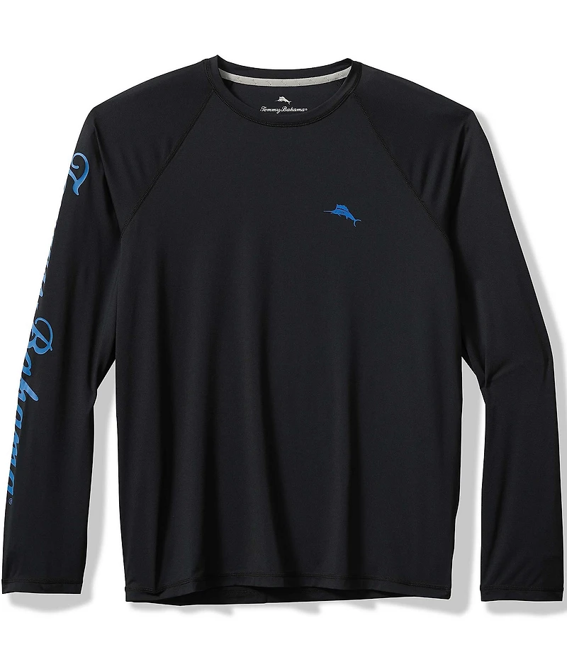 Tommy Bahama Long Sleeve Chill Time Surf Graphic T-Shirt