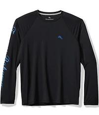 Tommy Bahama Long Sleeve Chill Time Surf Graphic T-Shirt