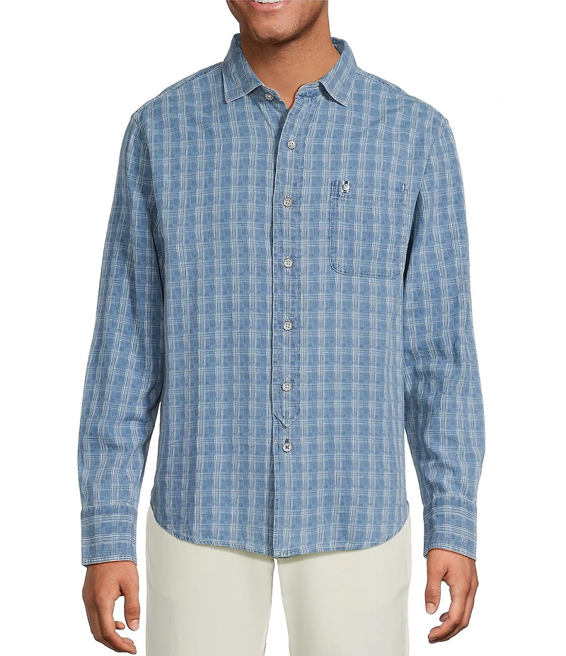 Tommy Bahama Lopez Island Check Long Sleeve Woven Shirt