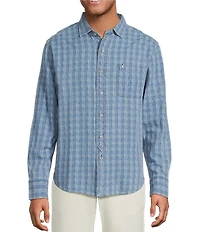 Tommy Bahama Lopez Island Check Long Sleeve Woven Shirt