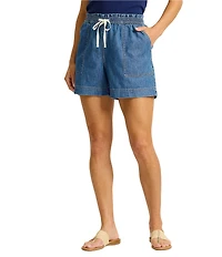 Tommy Bahama Lyocell Light Weight 5#double; Denim Shorts