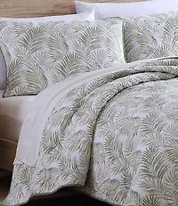 Tommy Bahama Maui Palm Printed Cotton Reversible Quilt Mini Set