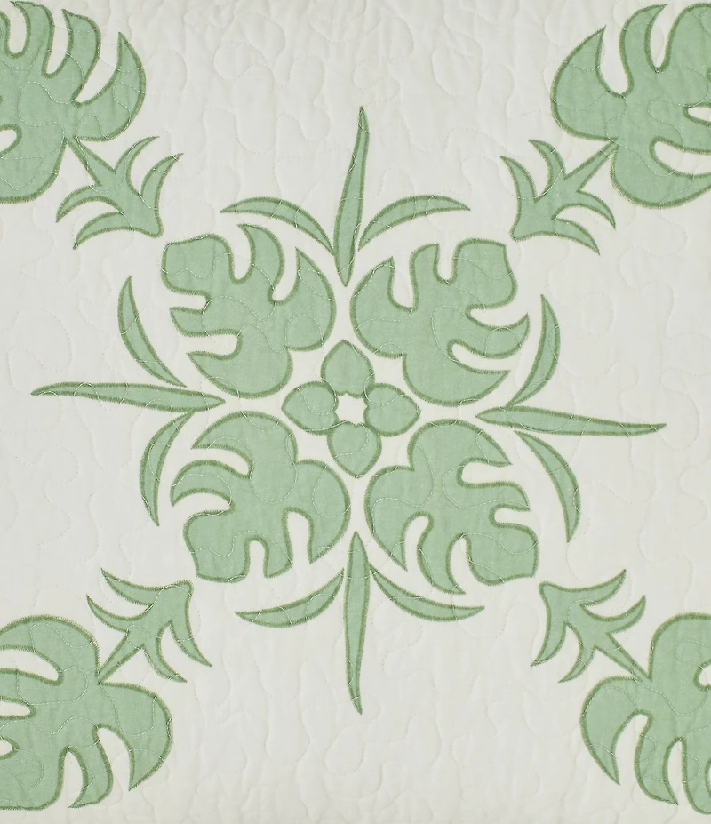 Tommy Bahama Molokai Leaf Cotton Sham