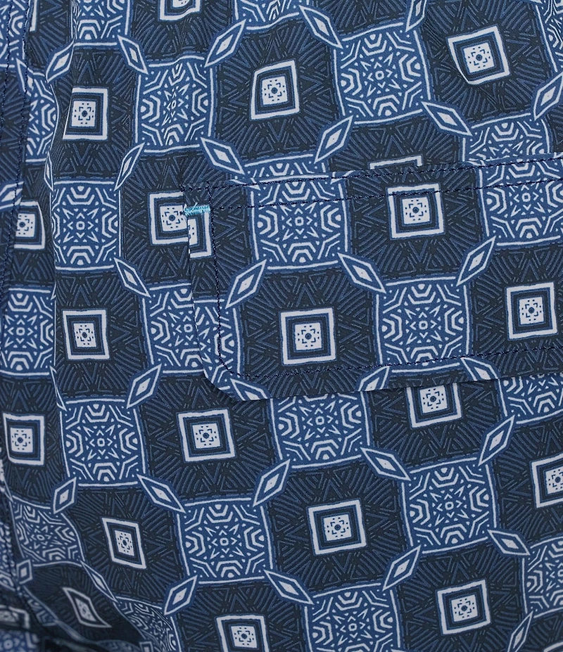 Tommy Bahama Naples Barcelos Tiles 6#double; Inseam Swim Trunks